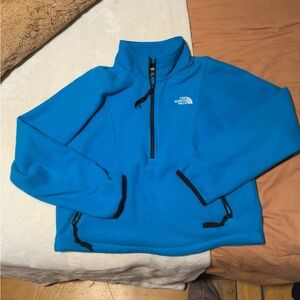 NORTH FACE FLEECE HALF ZIP UP